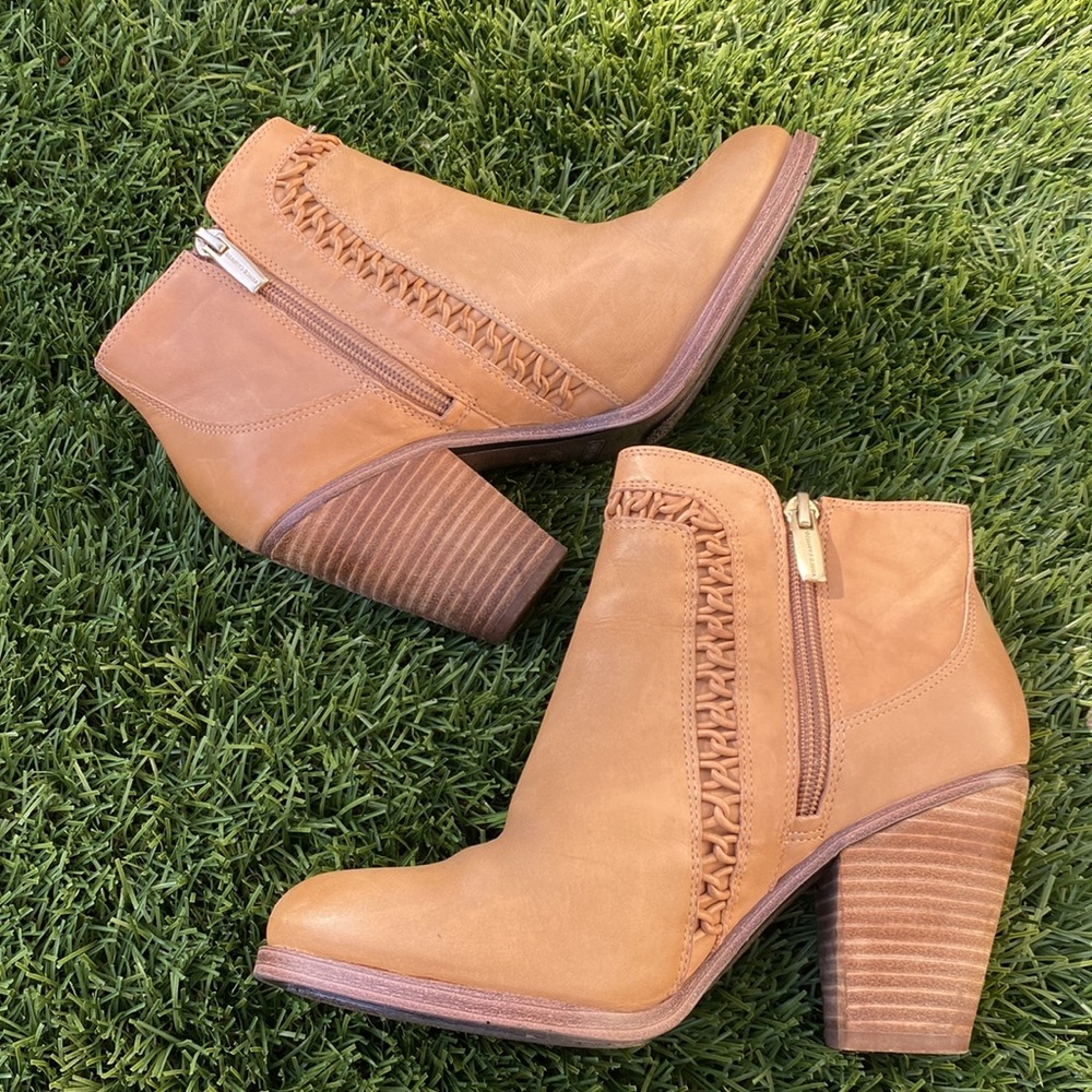 Vince Camuto leather booties